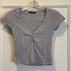 Brandy Melville Grey Top